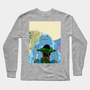 King Shark & Ratcatcher II. Long Sleeve T-Shirt